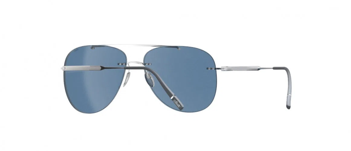Silhouette Canatara Rimless 8751 Sunglasses - view 7